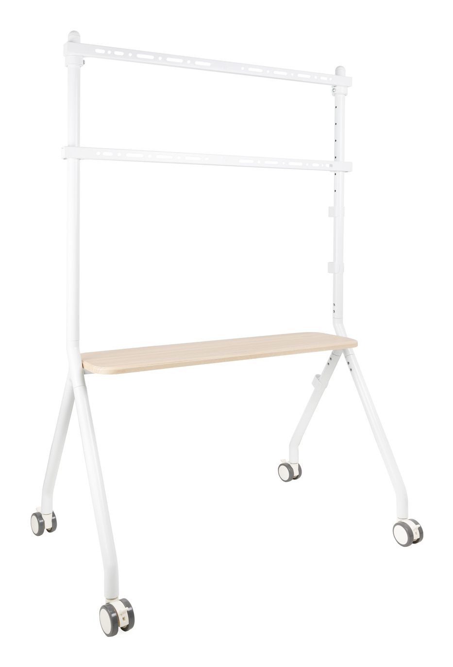 Soporte De Suelo Con Ruedas Tooq Ilove Fs20207m-W Para Tv De 49-80"/ Hasta 50Kg