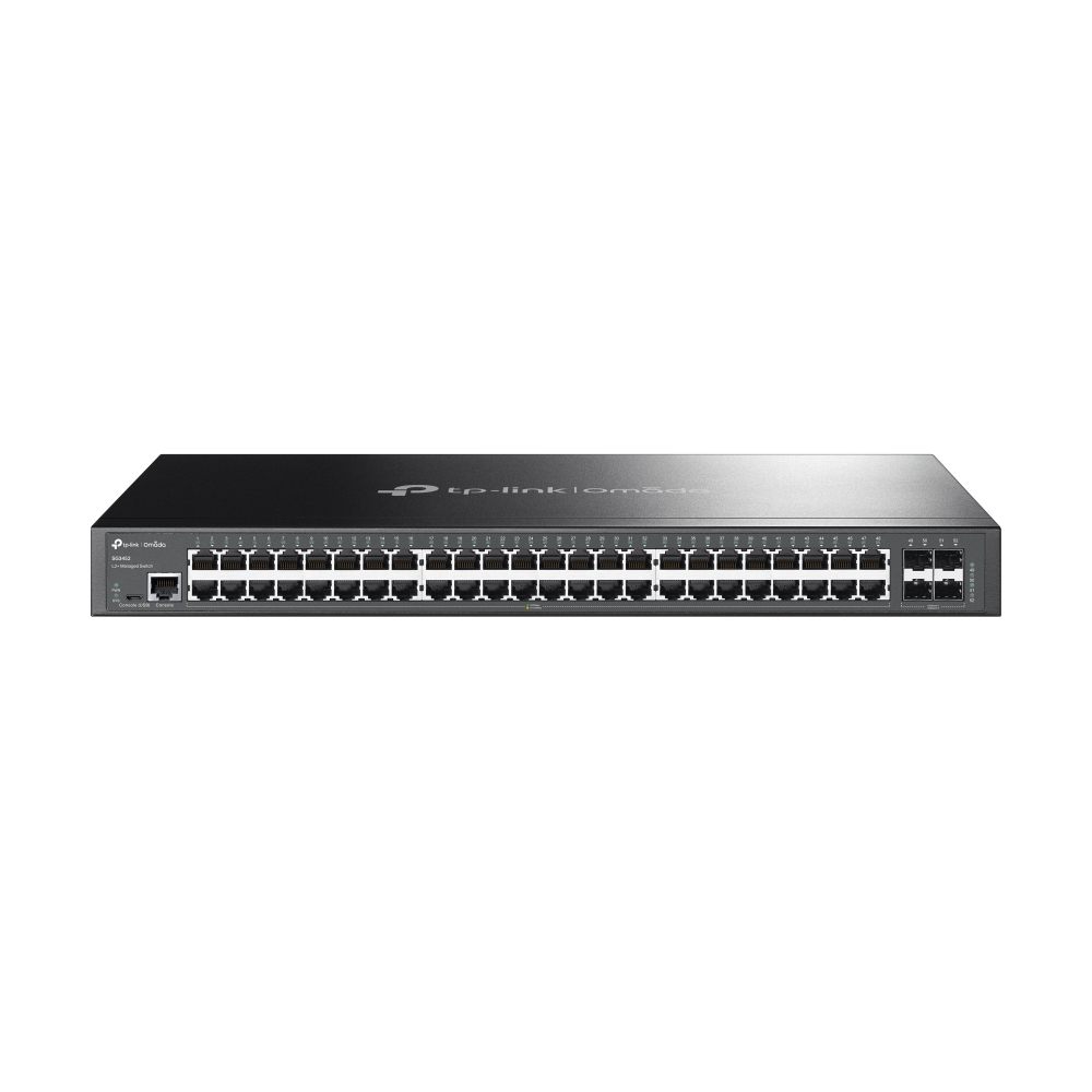 Switch Gestionable TP-Link Omada Jetstream Tl-Sg3452 52 Puertos/ Rj-45 10/100/1000 Sfp