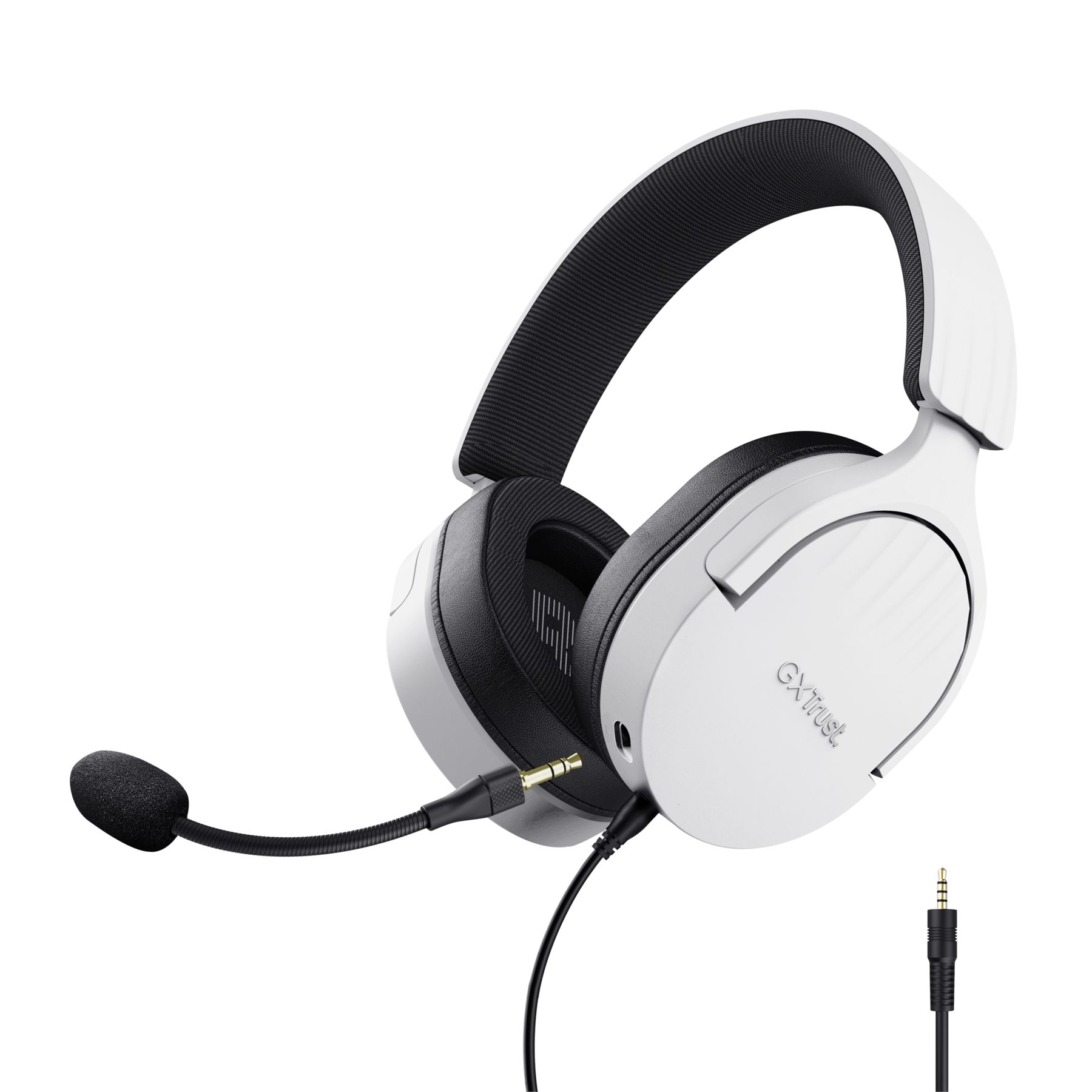 Auriculares Gaming Con Micrófono Trust Gaming Gxt 489 Fayzo/ Jack 3.5/ Blancos