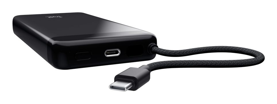 Batería Externa/Powerbank Trust Fiera 20000 Mah/ 20 W/ Incluye Cable USB Tipo-C