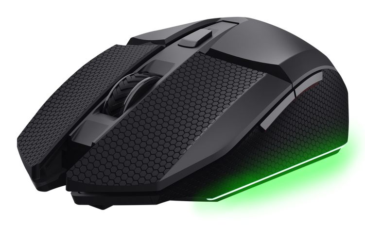 Ratón Gaming Inalámbrico Trust Gaming Gxt 122 Felox+ Dual 25748/ Hasta 12000 Dpi