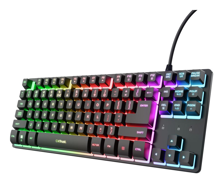 Teclado Gaming Mecánico Trust Gaming Gxt 833 Thado Tkl 25888