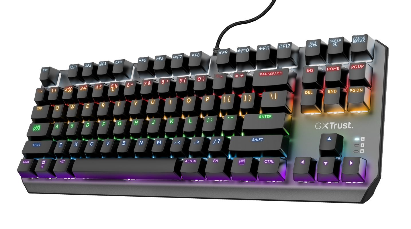 Teclado Gaming Mecánico Trust Gaming Gxt 834 Callaz