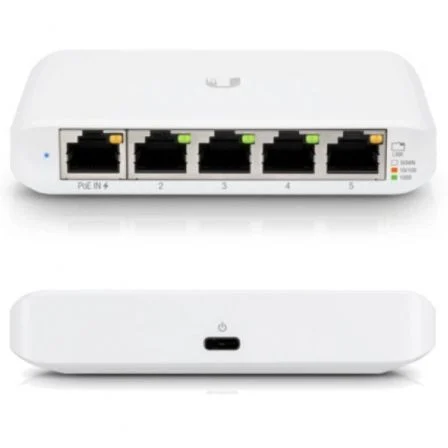 Switch Gestionado Ubiquiti Usw-Flex Mini 5 Puertos/ Rj45 10/100/1000 Poe