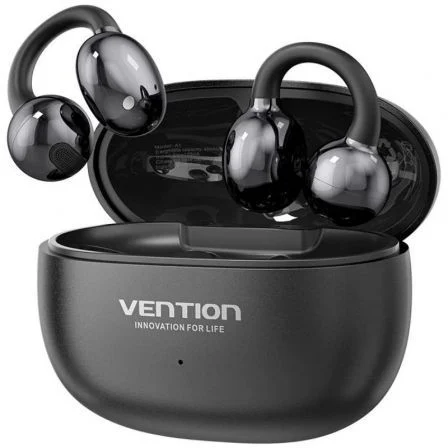 Auriculares Bluetooth Vention Echo Clip A11 Pro Con Estuche De Carga/ Autonomía 6H/ Negro