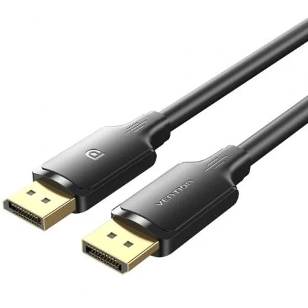 Cable Displayport 1.2 4K Vention Hakbl/ Displayport Macho - Displayport Macho/ 10M/ Negro