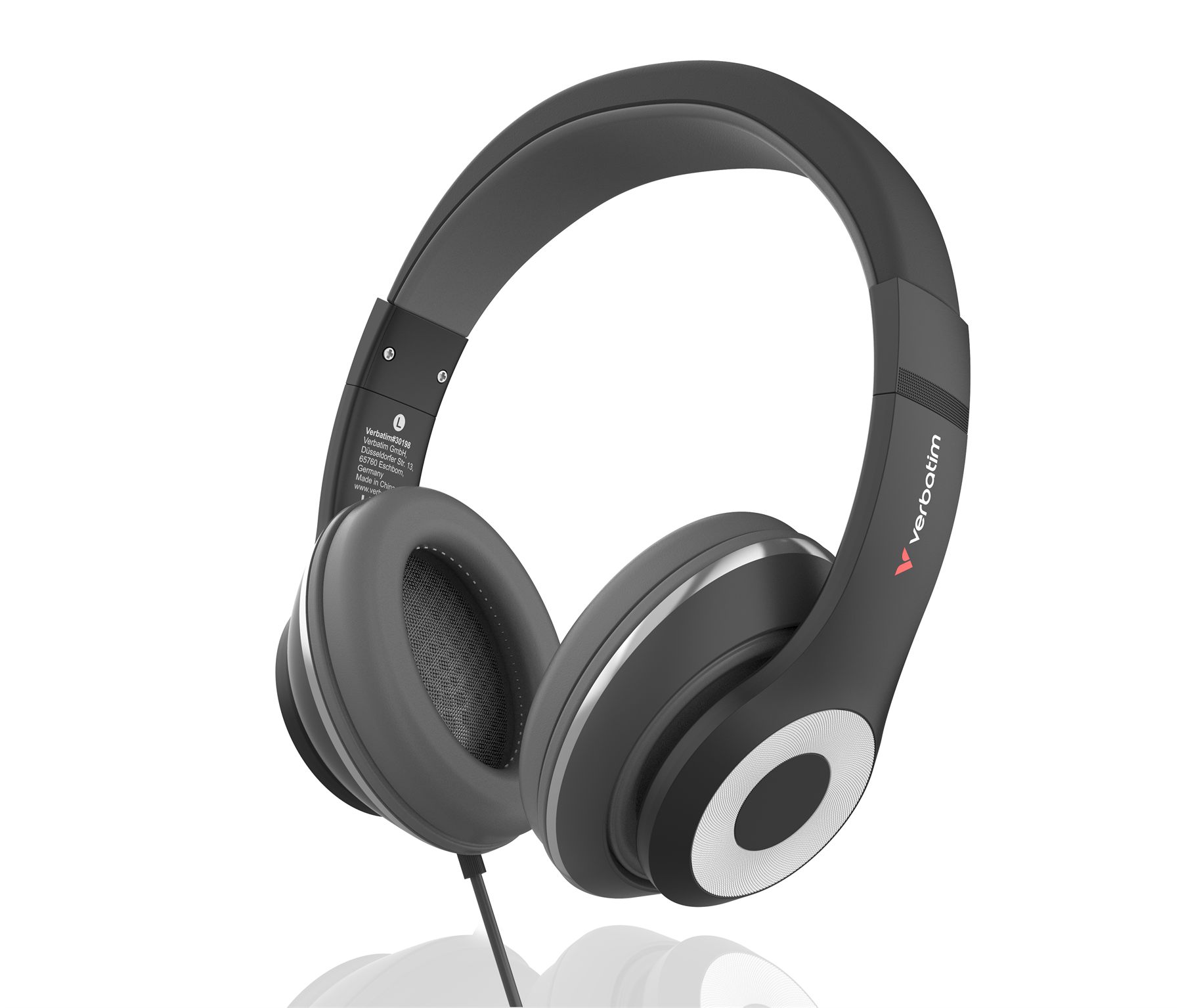 Auriculares Verbatim Trusound/ Con Micrófono/ USB Tipo-C/ Negros