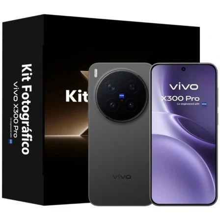 Smartphone Vivo X300 Pro 16 GB/ 512 GB/ 6.78"/ 5G/ Negro + Kit Fotográfico Vivo X300 Pro