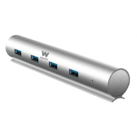 Hub Usb 3.0 Con Alimentación Externa Woxter Hub 73 Pe26-142/ 7Xusb/ Gris