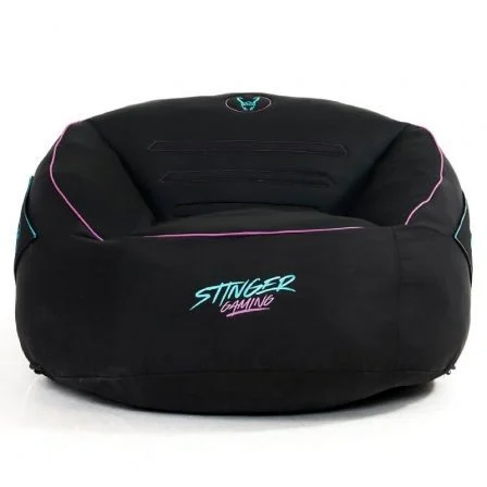 Puff Woxter Stinger Gaming/ Con Relleno/ Azul Y Negro