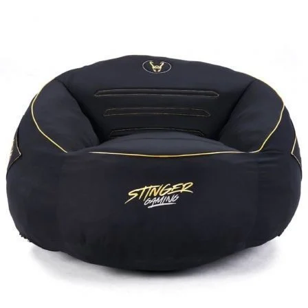 Puff Woxter Stinger Gaming/ Con Relleno/ Negro Y Dorado