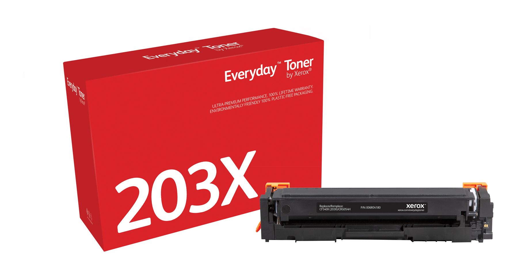 Tóner Compatible Xerox 006R04180 Compatible Con Hp Cf540x/Crg-054Hbk/ 3200 Páginas/ Negro