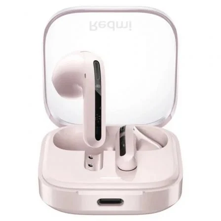 Auriculares Bluetooth Xiaomi Redmi Buds 6 Active Con Estuche De Carga/ Autonomía 6H/ Rosas