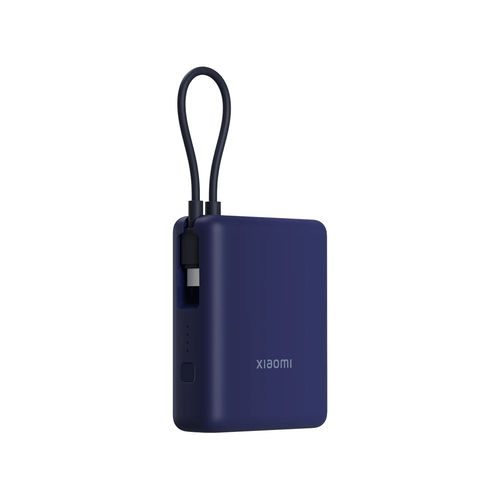 Powerbank 10000Mah Xiaomi 33W Power Bank Integrated Cable/ 33W/ Azul/ Incluye Cable Usb Tipo-C