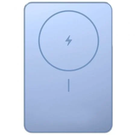 Powerbank 5000Mah Xiaomi Super Slim Magnetic Power Bank 5000/ Wireless/ Azul/ Incluye Cable Usb Tipo-C