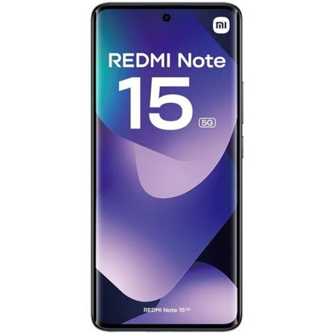Smartphone Xiaomi Redmi Note 15 8Gb/ 256Gb/ 6.77"/ 5G/ Negro