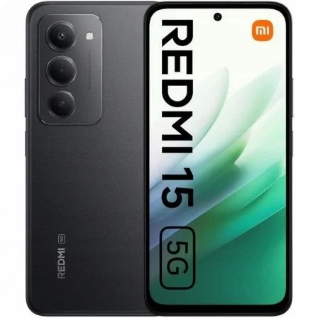 Smartphone Xiaomi Redmi 15 4Gb/ 128Gb/ 6.9"/ 5G/ Negro