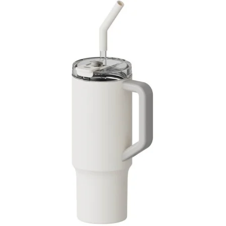 Botella Con Pajita/ Termo Xiaomi Straw Mug/ Capacidad 1000Ml/ Para Líquidos