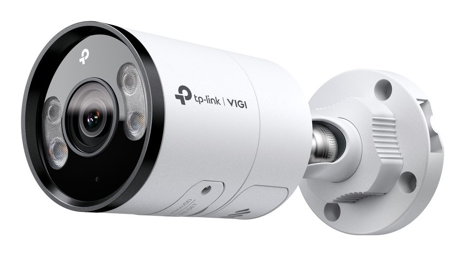 Tp Link INSIGHT S385 2.8 MM Cámara Ip Vigi Tipo Bullet Full-Color Para Exteriores De 8Mp, 1/2.7”, 1/3 To 1/10000 S, F1.6, 3840 X 2160, Cbr, Vbr, Blc/3D Dnr/Hlc/Smartir, 120 Db, 12V Dc ± 5%, Max. 10.5 W, 5.5 Mm Coaxial Power Plug, Poe: 802.3Af/At, Class 0
