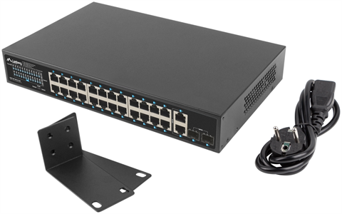 Lanberg RSGE-24P-2GE-2S-360