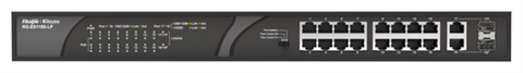 Ruijie Networks RG-ES118S-LP 16 X 10/100Base-Tx, 120W, 7.2 Gbps, 5.36 Mpps, 440 X 208 X 44 Mm, 3.4 Kg
