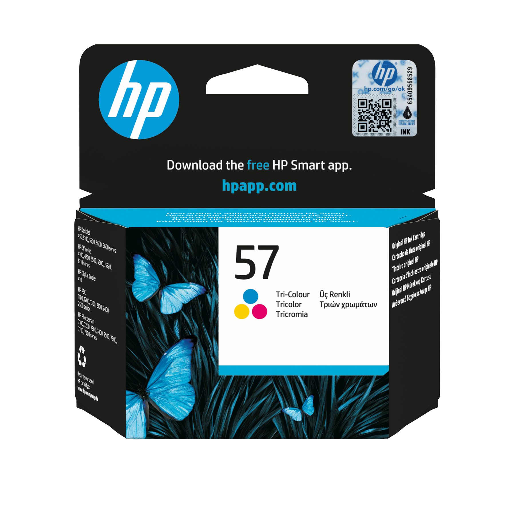 HP C6657AE Cartucho De Tinta Original Hp 57 Tri-Color