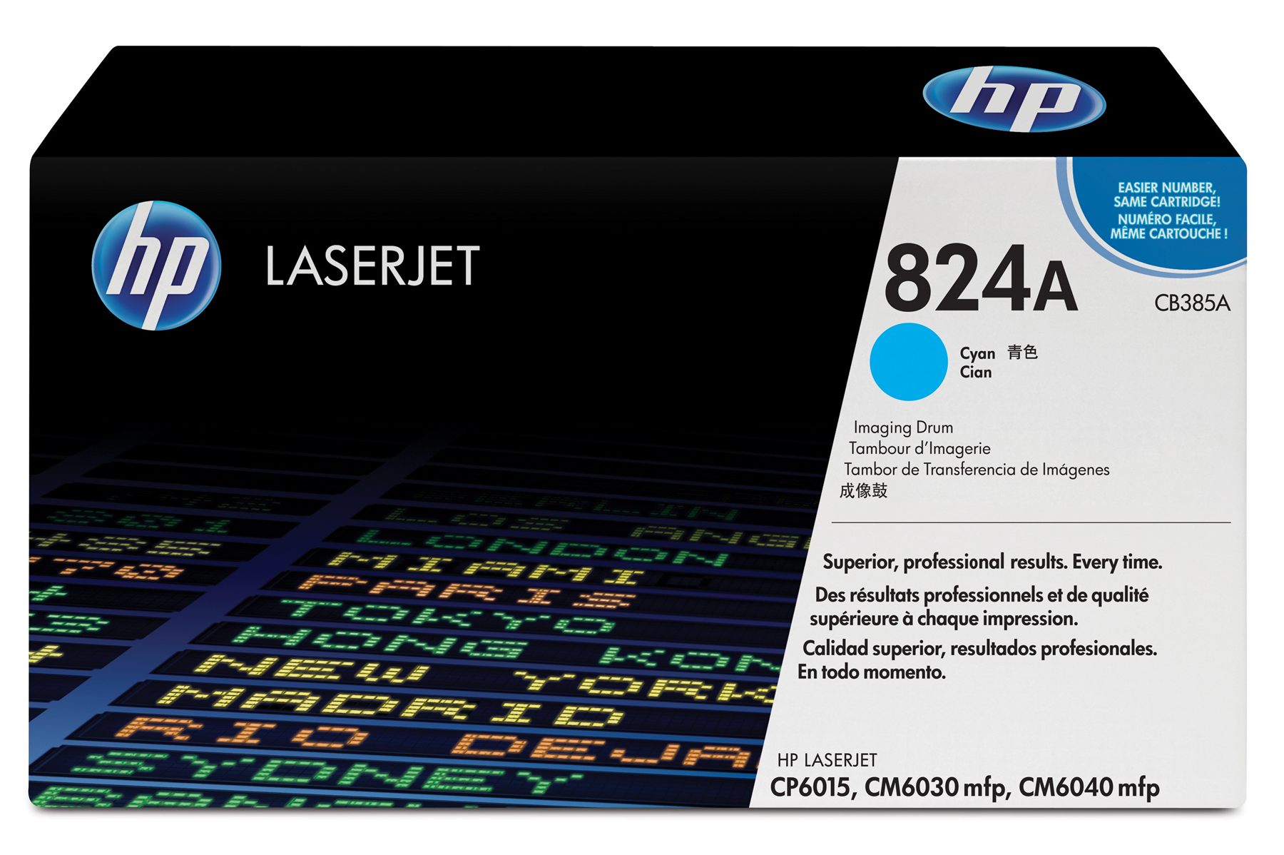 HP CB385A Tambor De Imágenes Laserjet Hp 824A Cian
