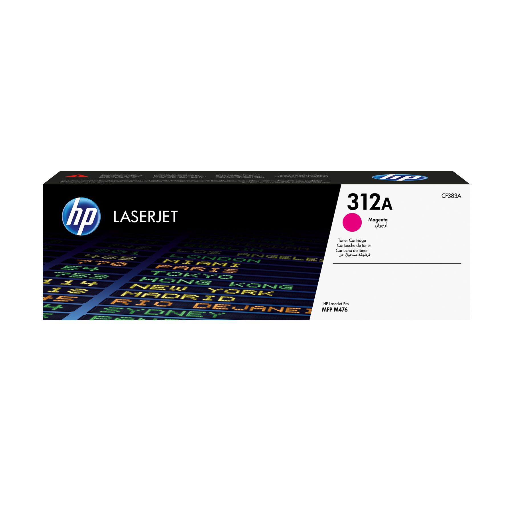 HP CF383A Cartucho De Tóner Hp 312A Magenta Para Laserjet