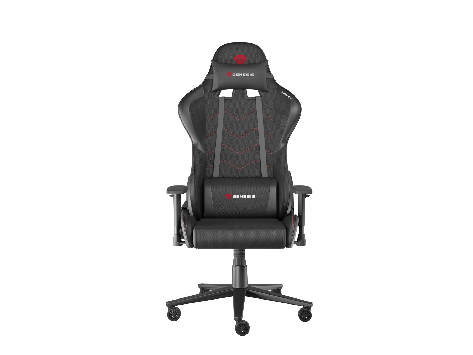 Genesis NFG-2068 150Kg, Klasse 4, Buttefly, 46.5 - 53.5 Cm, Tejido/Piel Ecolgica, Metal, Negro