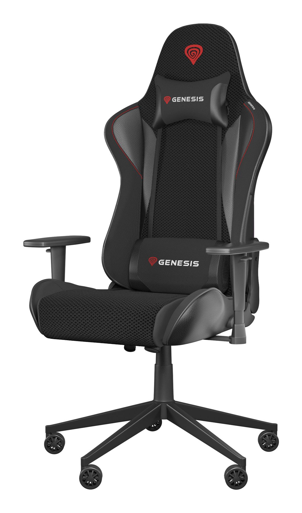 Genesis NFG-2115 Gaming Chair, Eco Leather, Fabric Sensimesh, Fabric, 120Kg