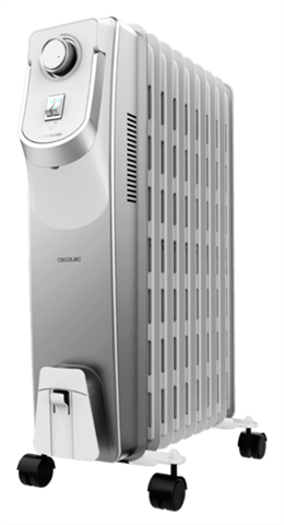 Cecotec 05888 Readywarm 9000 Space 360. 9 Módulos, Bajo Consumo, 2000 W, 3 Niveles, Recogecables, Tecnología 360, Sistema De Seguridad, 22 M2