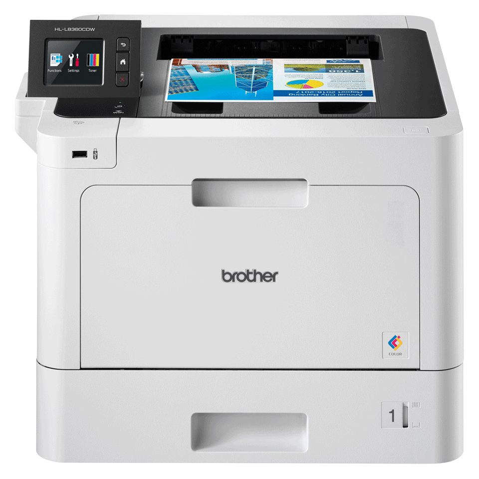 Brother HLL8360CDW Impresora Láser Color Profesional De Alta Velocidad, Wifi, Impresión A A Doble Cara Y Doble Bandeja