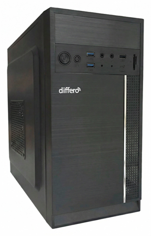 Differo OR1639254PN Intel Core i7-12700 (25 MB Cache), 16 GB DDR4-SDRAM, 500 GB SSD, Dvd-Rw, Intel UHD Graphics 770, Lan
