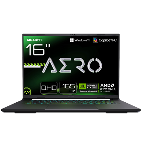 Gigabyte 9REG6AC7WH6DJHEES000 Aero X16 2 Wh Portátil Gaming – 16“, 165Hz Wqxga, Ryzen?Ai?9 Hx 370, GPU Nvidia RTX 5070, 32 GB DDR5 5200 MHz, SSD Gen4 De 1 TB, Win 11 Home, Garantía De 2 Años, Dolby Atmos, Aero X16 2Wha3esc64ah