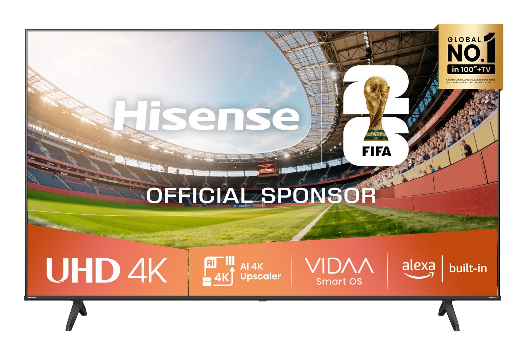 Hisense 65A6Q 65", Va, Ultra HD 3840X2160, Dled, 60 Hz, Quad Core/Mt9603, Game Mode Plus, 2.0 Ch 2X 10 W, Vidaa U8.5