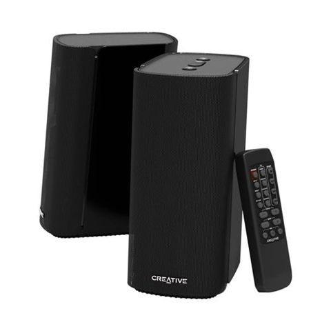 Creative Labs T100 Rango Completo 20 W Negro Inalámbrico Y Alámbrico