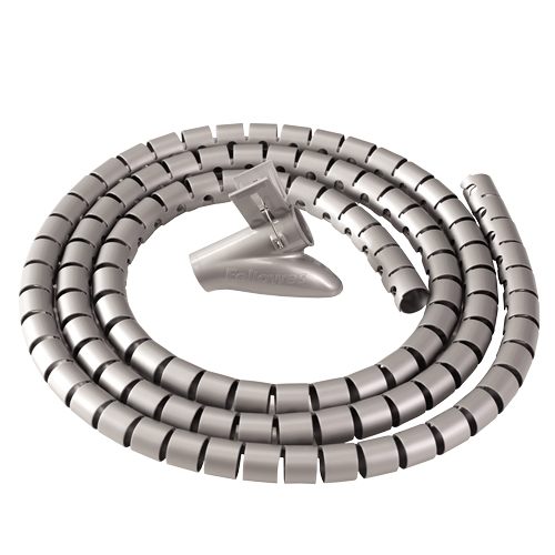 Organizador Cables Zip 2M Plata Fellowes 9929801