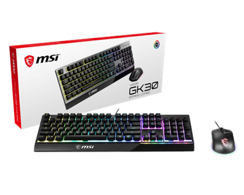 Teclado + Raton MSI Vigor Gk30 Combo Es
