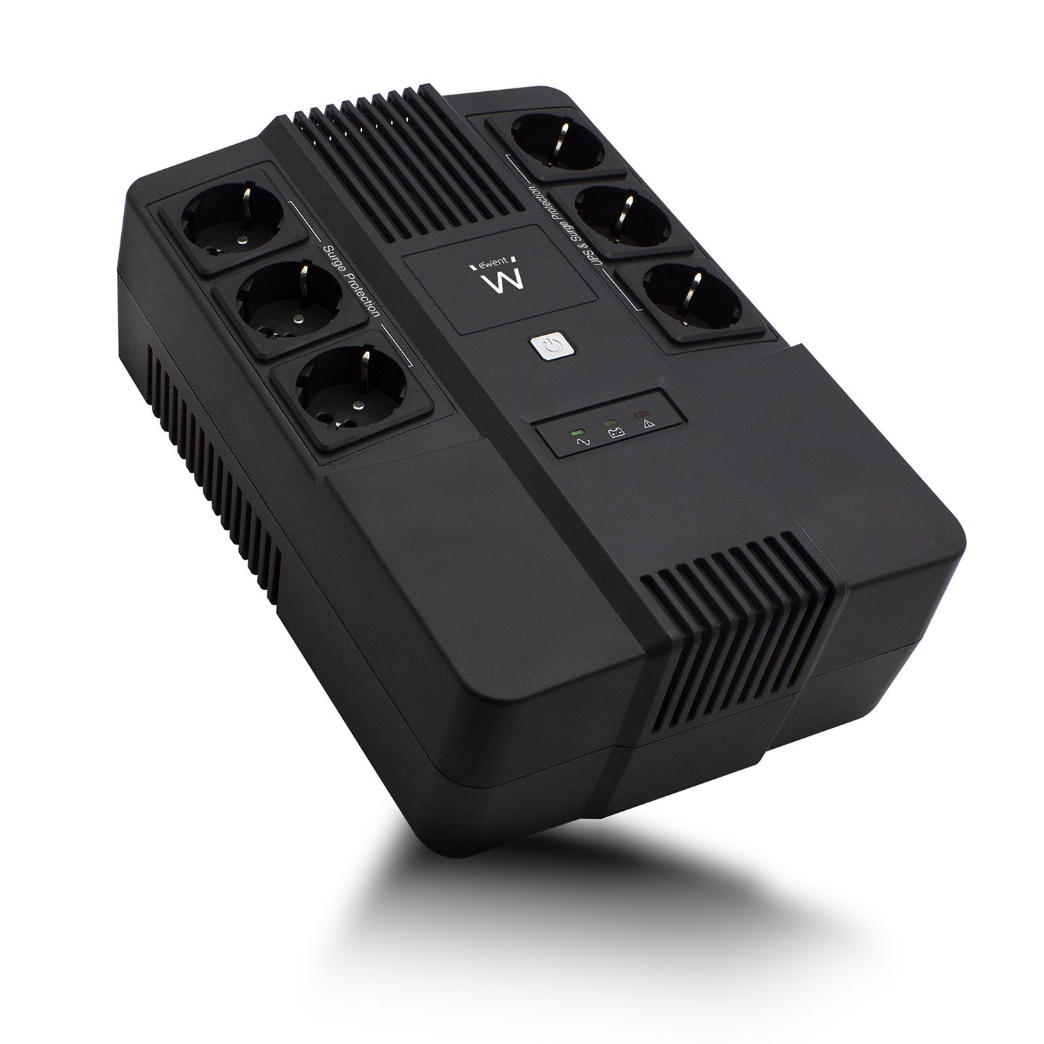 Ewent Ups 600Va Line Interactive With Avr, 6 X Cee7/3 Port