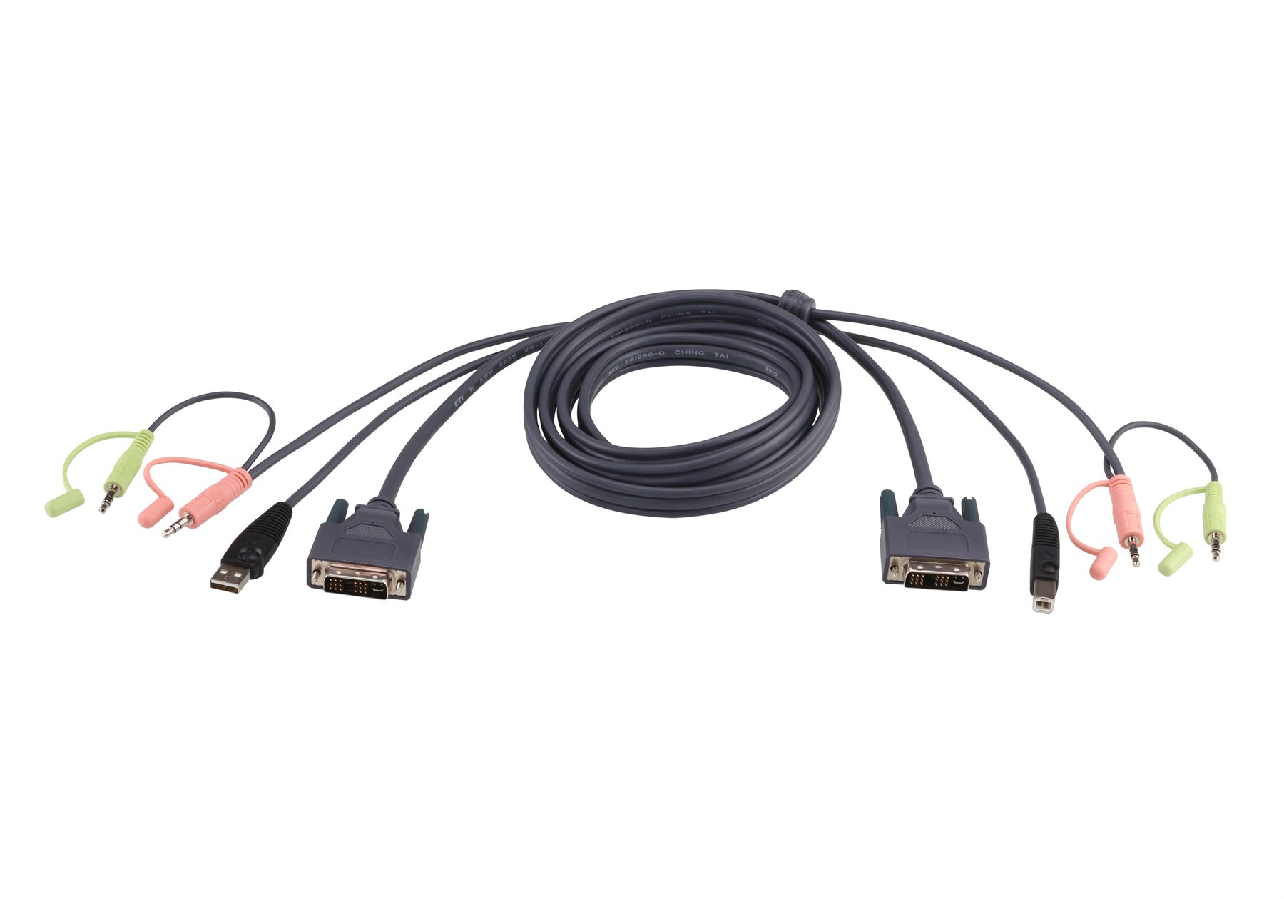 Aten Cable Kvm Dvi-D Single Link USB De 3 M (2L-7D03u)
