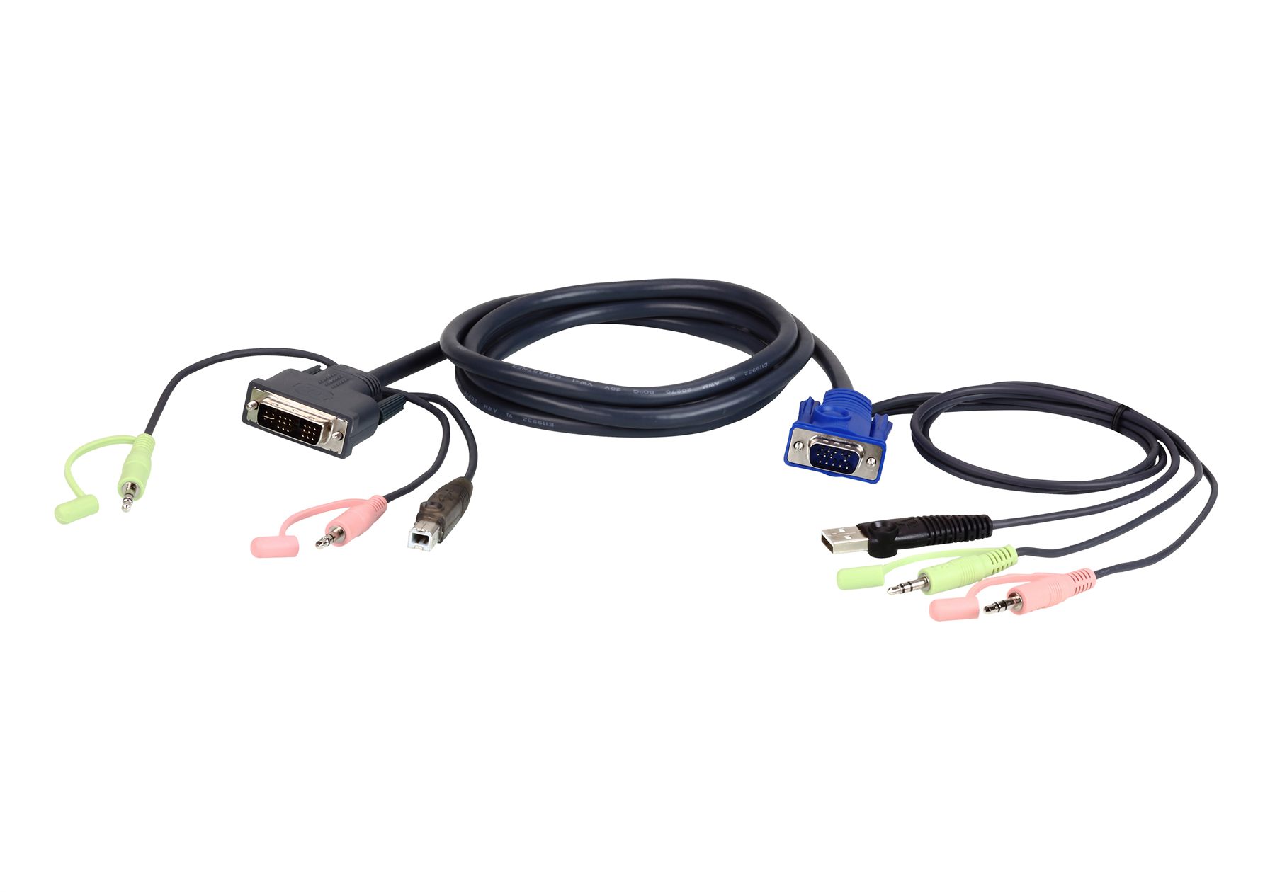 Aten Vga USB A Dvi Kvm Cable 3M (2L-7Dx3u)
