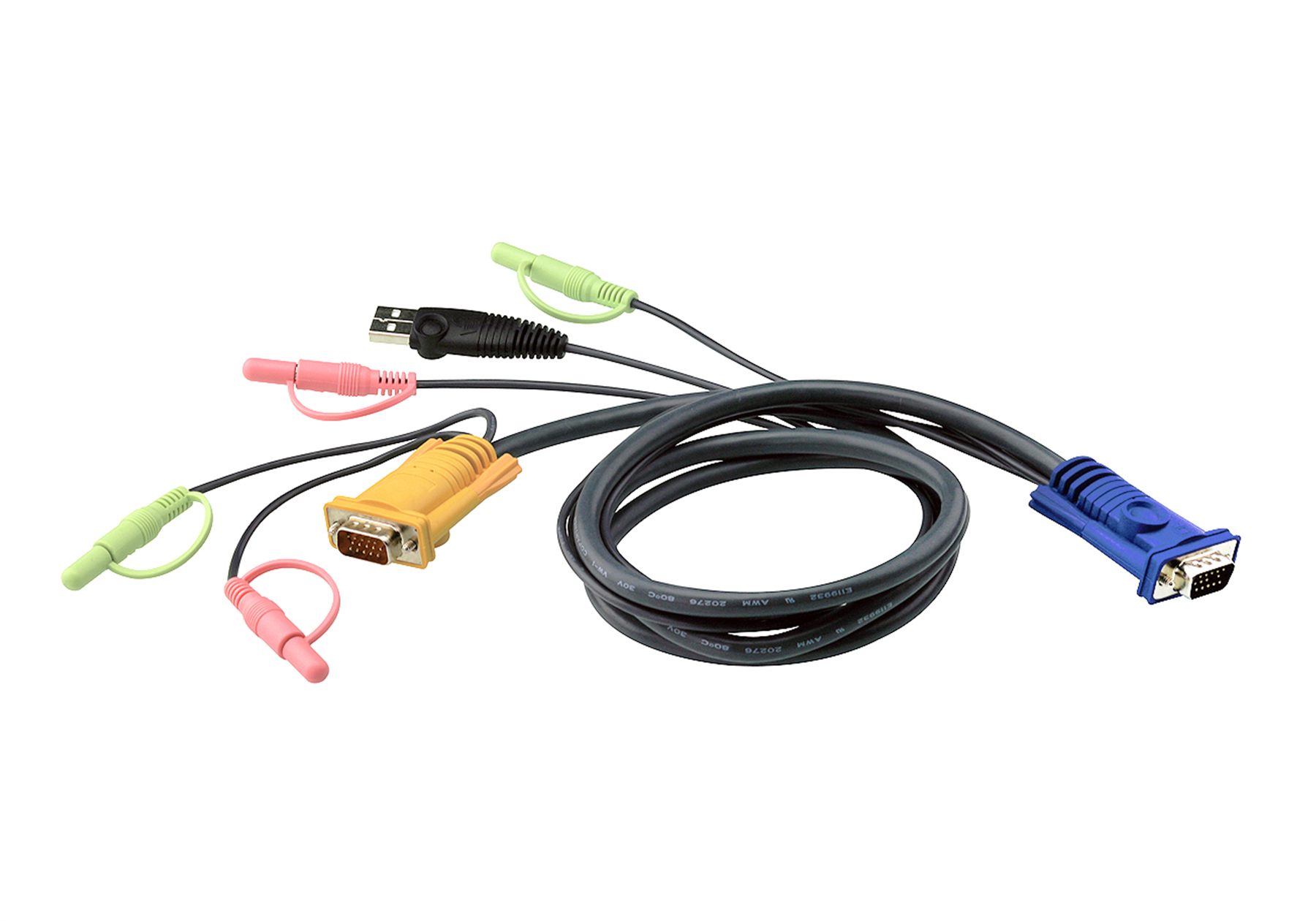 Aten Cable Kvm USB Con Audio Y Sphd 3 En 1 De 5 M (2L-5305U)