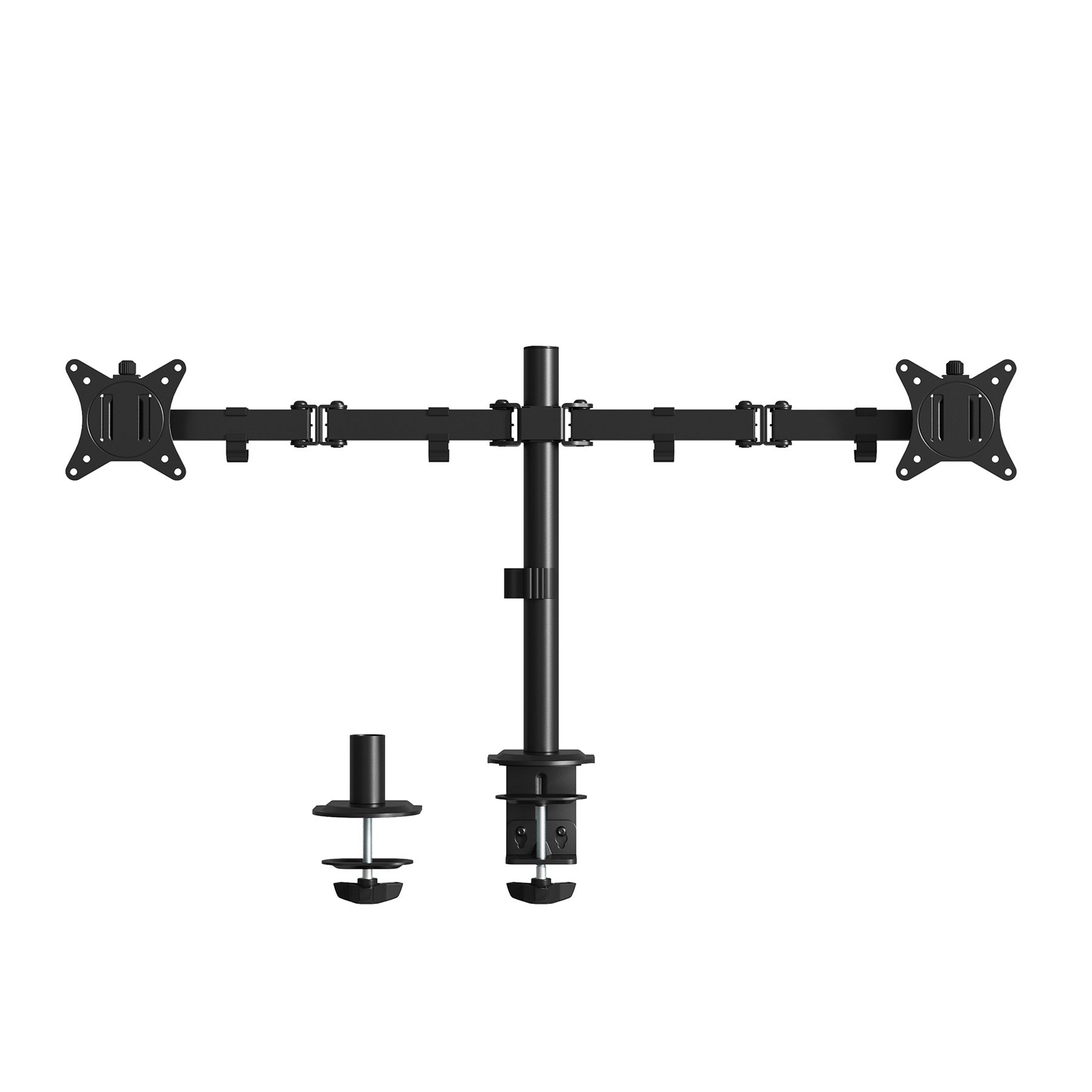 Ewent Soporte De Mesa Para 2 Monitores Hasta 27"
