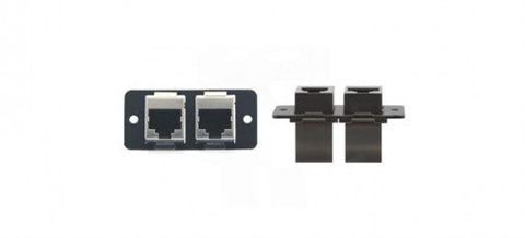 Kramer Electronics W4545(B) Placa De Pared Y Cubierta De Interruptor Negro