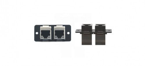 Kramer Electronics W4545(B) Placa De Pared Y Cubierta De Interruptor Negro