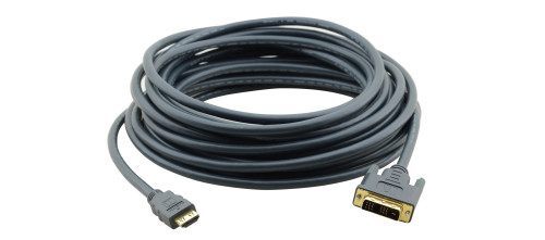 Kramer Electronics C−Hm/Dm 7,6 M Dvi-D Hdmi Negro
