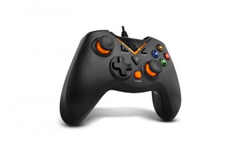 Nox Nxkromkey Mando Y Volante Gamepad Android,Pc,Playstation 3 Analógico Usb Negro