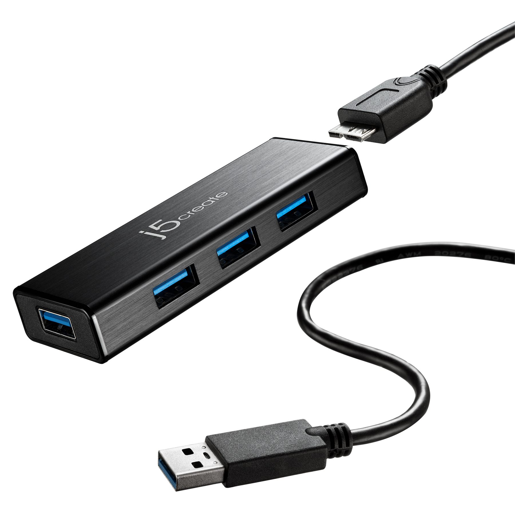 J5create Juh340 Mini Hub USB 3.0 4 Puertos