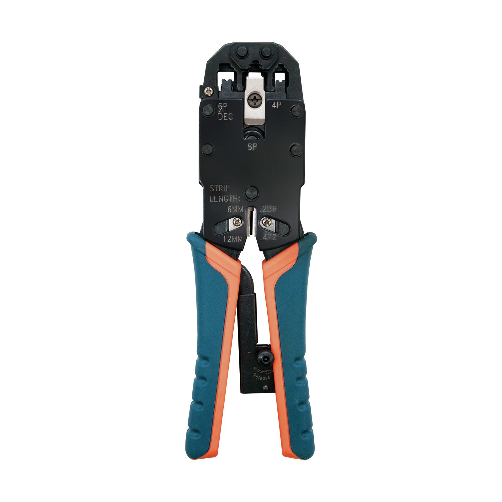 Nanocable 10.31.0102 Crimpadora Herramienta Para Prensar Negro, Naranja