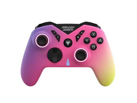 Dragonshock Nebula Ultimate Multicolor Bluetooth Gamepad Nintendo Switch
